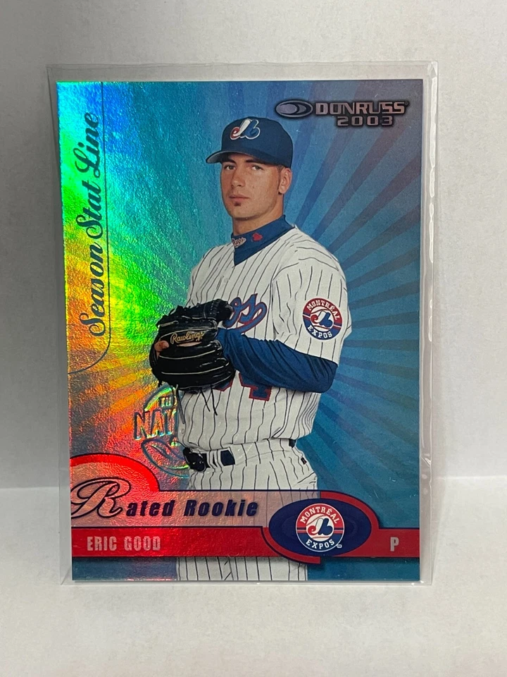 2003 Donruss Stat Line LUIS MARTINEZ #49 - National Convention Embossed 1/1 - Image 1 of 2