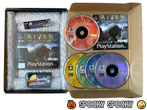 Riven The Sequel to Myst PS1 - UK PAL GC - High Quality Packing - Tracked - Picture 1 of 21