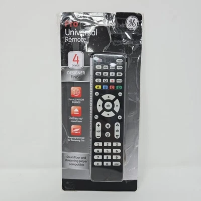 Mando a distancia universal GE Pro 4 dispositivos acabado de diseño para todas las principales marcas Foto 1 de 4