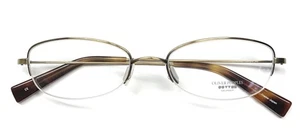 Oliver Peoples Georgina AG Semi Rimless Eyeglasses Glasses Antique Gold 50mm - Picture 1 of 9