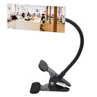 Clip On Security Mirror Convex Cubicle 6.69" x 2.95" Rectangle Frameless Metall