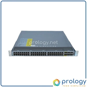 Cisco Nexus N2K-C2348TQ-10GE 48x10GbE RJ45 6xQSFP Gigabit Switch w/ Dual AC - Picture 1 of 6