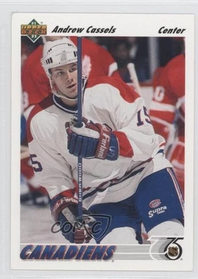 1991-92 Upper Deck Andrew Cassels #379 - Image 1 of 2