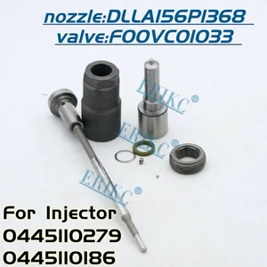 Injector Repair Kits DLLA156P1368 Valve F00VC01033 for KIA 0445110279 0445110186 - Picture 1 of 6