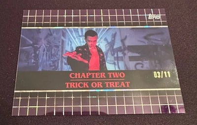 Inserto Topps Stranger Things High Tek Eleven 2025 - Ch. Dos trucos o trato #3/11 Foto 1 de 2