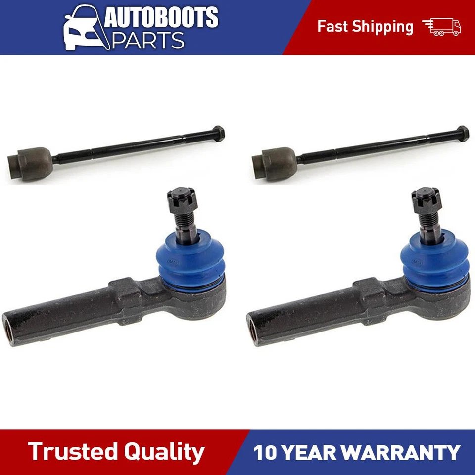 Extremo de varilla de dirección exterior delantero interior delantero para Buick Electra 1985-1990 Foto 1 de 2