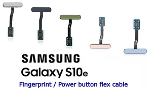 OEM SAMSUNG GALAXY S10e SM-G970W SIDE POWER BUTTON FINGERPRINT SENSOR FLEX PART - Picture 1 of 6