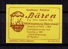 412089/ Etykieta na zapałki – Niedźwiedzie zajazdy – 7818 Vogtsburg-Oberrotweil
