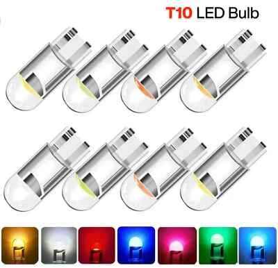 T10 W5W Canbus 501 LED Bulb High Quaility Side Light Bulbs Various Colours Packs - Image 1 of 4