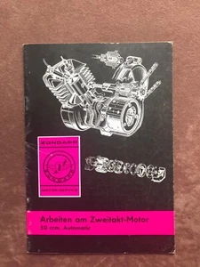 Zündapp Reparatur Anleitung 50 ccm Automatic  Original Oktober 1969 - Picture 1 of 2