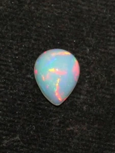 Opal Gemstone 1.45 cts natural Ethiopian pear opal loose cabochon fire opal - Picture 1 of 4