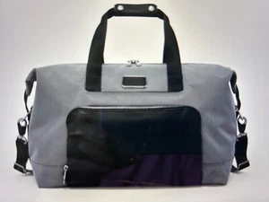 TUMI Alpha X Double Expansion Travel Satchel Duffle Bag, Meteor Grey - Travel - Picture 1 of 24