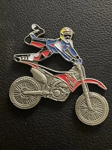 Rotes Motorrad Geocoin - Neu nicht aktiviert - Bild 1 von 1