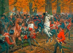 "Battle of the Thames" Don Troiani War of 1812 Limited Edition Canvas Giclee - Picture 1 of 1