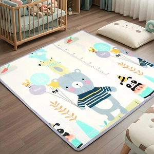 Foldable Baby Play Mat, 47" x 47" Baby Playmat for Playpen, 0.4 inc... Fast Ship - Picture 1 of 7