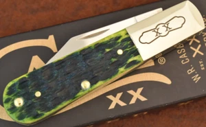 CASE XX USA GREEN APPLE PEACH SEED BONE BARLOW KNIFE 62009 1/2 SS 2025 (22044) - Picture 1 of 4