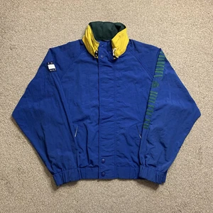 Tommy Hilfiger Chaqueta Cortavientos Shell Sudadera con Capucha De Colección Deletrear Retro Años 90 XL - Imagen 1 de 11