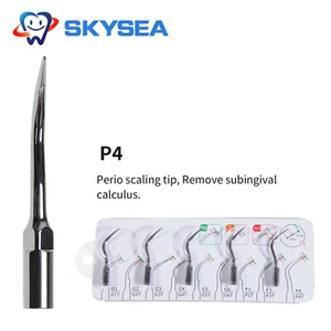 5 puntas escaladoras piezoeléctricas ultrasónicas dentales aptas para pájaro carpintero EMS Cavitron pieza de mano P4 - Imagen 1 de 9