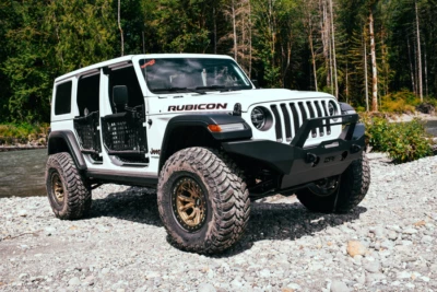 Body Armor 18-24 Wrangler JL Gladiator JT Front Pair & Mirror Set For Traildoors - Image 1 of 4