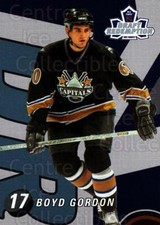 2002-03 BAP Memorabilia Draft Redemption #17 Boyd Gordon