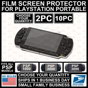 FILM LCD Screen Protector for PlayStation Portable PSP 1000/2000/3000 Console - Picture 1 of 6