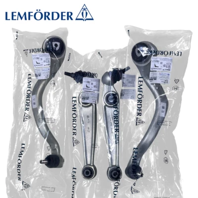 Lemforder 4x Front Lower Control Arm Kit For BMW X5 E70 X6 E71 E72 07-14 - Image 1 of 4