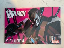Iron Man 2020 Marvel Promotional 2020 Calendar Iron Man, Spider-Man, Avengers NM
