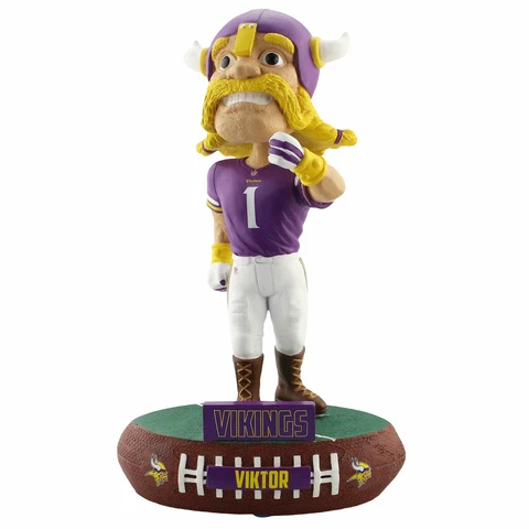 Minnesota Vikings Viktor Mascot Baller Special Edition Bobblehead NFL Cover