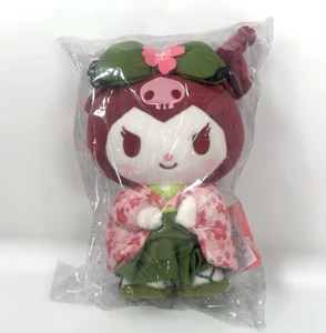 Peluche Sanrio Kuromi 2024 Nuevo 9 pulgadas Matcha Kimono Rosa Verde Granate Importación - Imagen 1 de 7