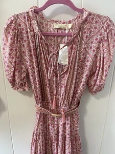 Beachgold Dress S Size Delphina Ava Mini Dress NWT - Picture 1 of 5