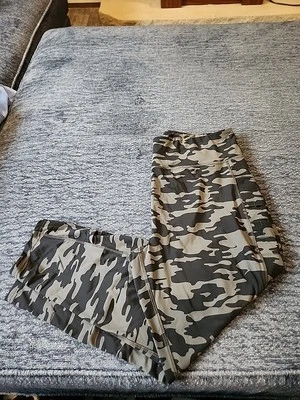 Leggings Mujer Grunt Estilo 3XL XXXLARGE Negro Camuflaje Agilidad 7/8 Cintura Alta  Foto 1 de 4