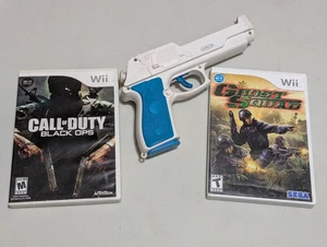 Wii Shooter Bundle Call Of Duty Black Ops/Ghost Squad Bundle - Picture 1 of 13