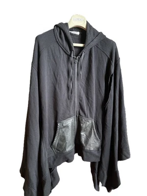 Mantella donna felpa cotton Alexander Wang avant garde - Imagem 1 de 4