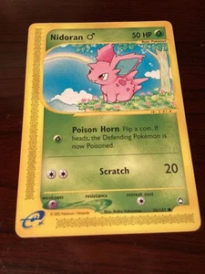 Pokemon TCG: Aquapolis - Nidoran 96/147) Vintage - Foto 1 di 2
