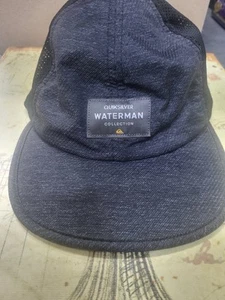 Quiksilver Cap Waterman Collection schwarz/grau Flexfit Mütze OSFM mit Kabel verstellbar - Bild 1 von 13