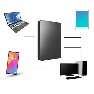 Mobile Expansion Hard Drive Basics 1TB 2TB 4TB Portable External Hard Drive - Image 1 of 4