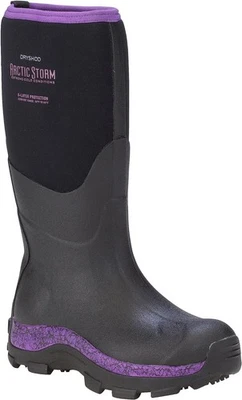 Dryshod Women's Arctic Storm PURPLE  Hi Waterproof Insulated Boots Size 7 - Image 1 of 2