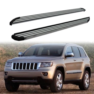 2PCS Running Board fits for Jeep Grand Cherokee 2011-2021 Side Step Nerf Bars - Picture 1 of 7