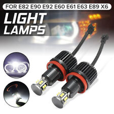 H8 120W High Power LED Angel Eyes Halo Ring Light Bulbs For BMW E92 E82 E90 E60