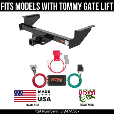 适用于 2000 年丰田苔原拖车挂带 4 针线适合带 Tommy Lift Curt 5K — 第 1/3 张图片