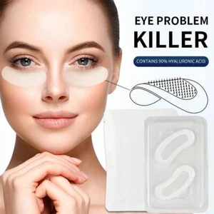 4Pair Hyaluronic Acid Microneedle Eye Patch AntiAging Wrinkles Fine Lines Remov₪ - Picture 1 of 9
