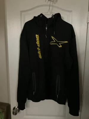 BRP SKI DOO толстовка с капюшоном длинным рукавом куртка молнии - Изображение 1 из 4