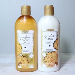 2 Pc Set Bath & Body Works GINGHAM GLOW Shampoo and Conditioner 16 Fl Oz - Picture 1 of 3
