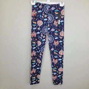 New Mix Circus Print Leggings One Size Fits All - Picture 1 of 4