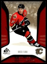 2006-07 SP Game Used Gold Jarome Iginla 003/100 Calgary Flames #13