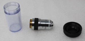 NEU AMSCOPE FLUOR 100/1.25 160/0.17 Mikroskop Objektiv Objektiv - Bild 1 von 8