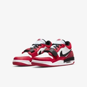 Nike Air Jordan Legacy 312 Low CD9054-116 Kid 6 White Red Lifestyle Shoes EFAS67 - Picture 1 of 16