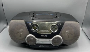 PHILIPS Ghettoblaster Vintage CD Player Sound Machine AZ1300 Bassreflex funktioniert super! - Bild 1 von 19
