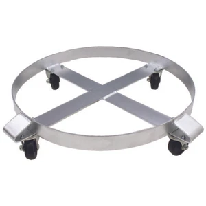 55-Gallon Drum and Garbage Can Dolly – Heavy-Duty Metal 1,000-Pound Capacity - Picture 1 of 11
