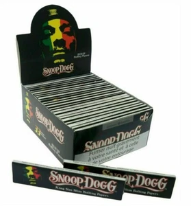 SNOOP DOGG KING SIZE SLIM CIGARETTE SMOKING GENUINE ROLLING PAPERS SLOW BURN - Picture 1 of 3